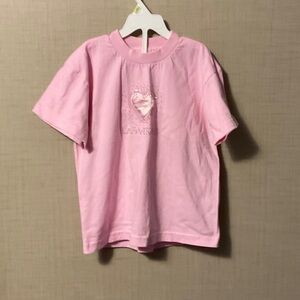 Charming Pink Short Sleeve Kids Tee